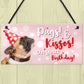 Dog Sign For Home Funny Gift From Pug Gift Mum Dad Birthday Gift