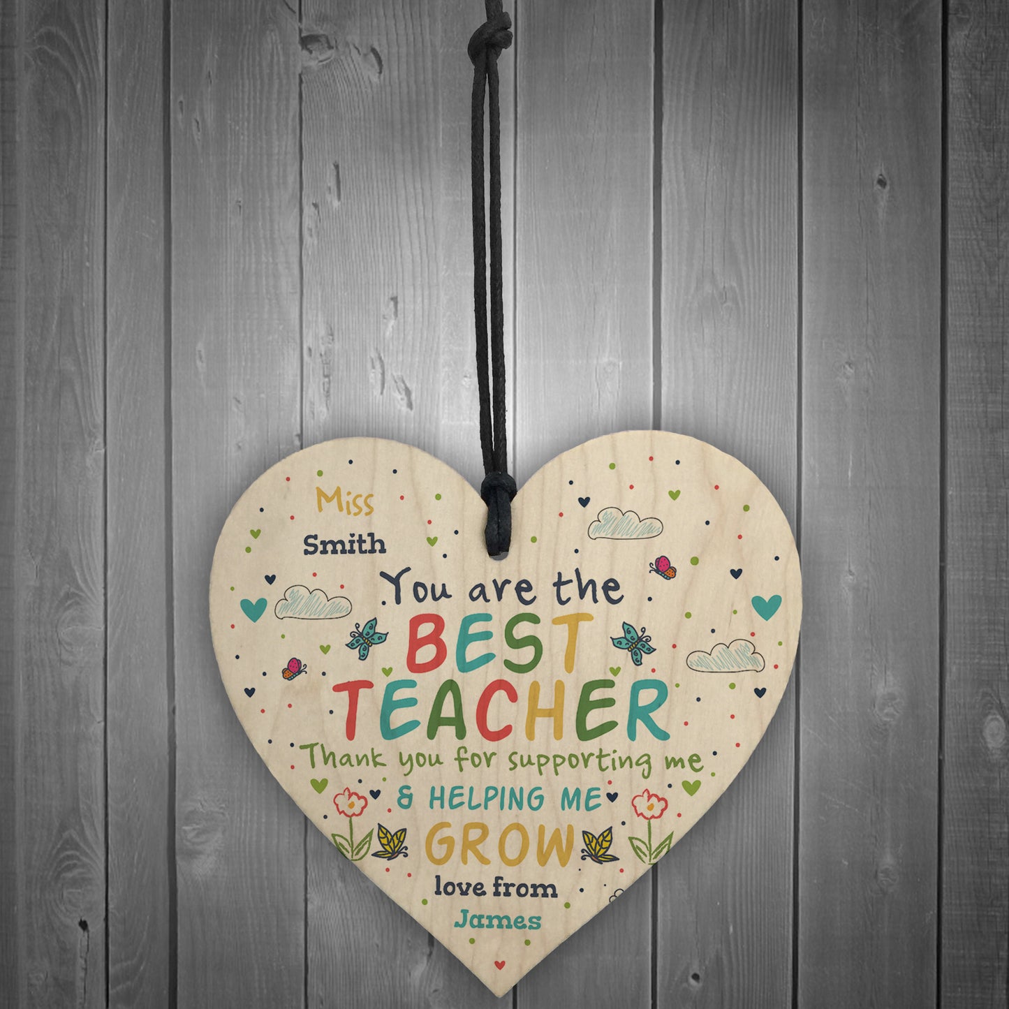 Personalised Best Teacher Thank You Gifts School Nursery School