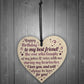 Birthday Friend Gifts Heart Special Friendship Plaque Card