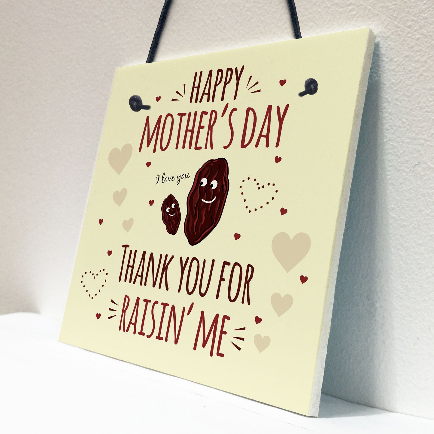 Funny Mothers Day Greetings Card Plaque Joke Gift For Mum