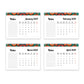 2024 Desktop Calendar Family Calendar Month To View With Notes