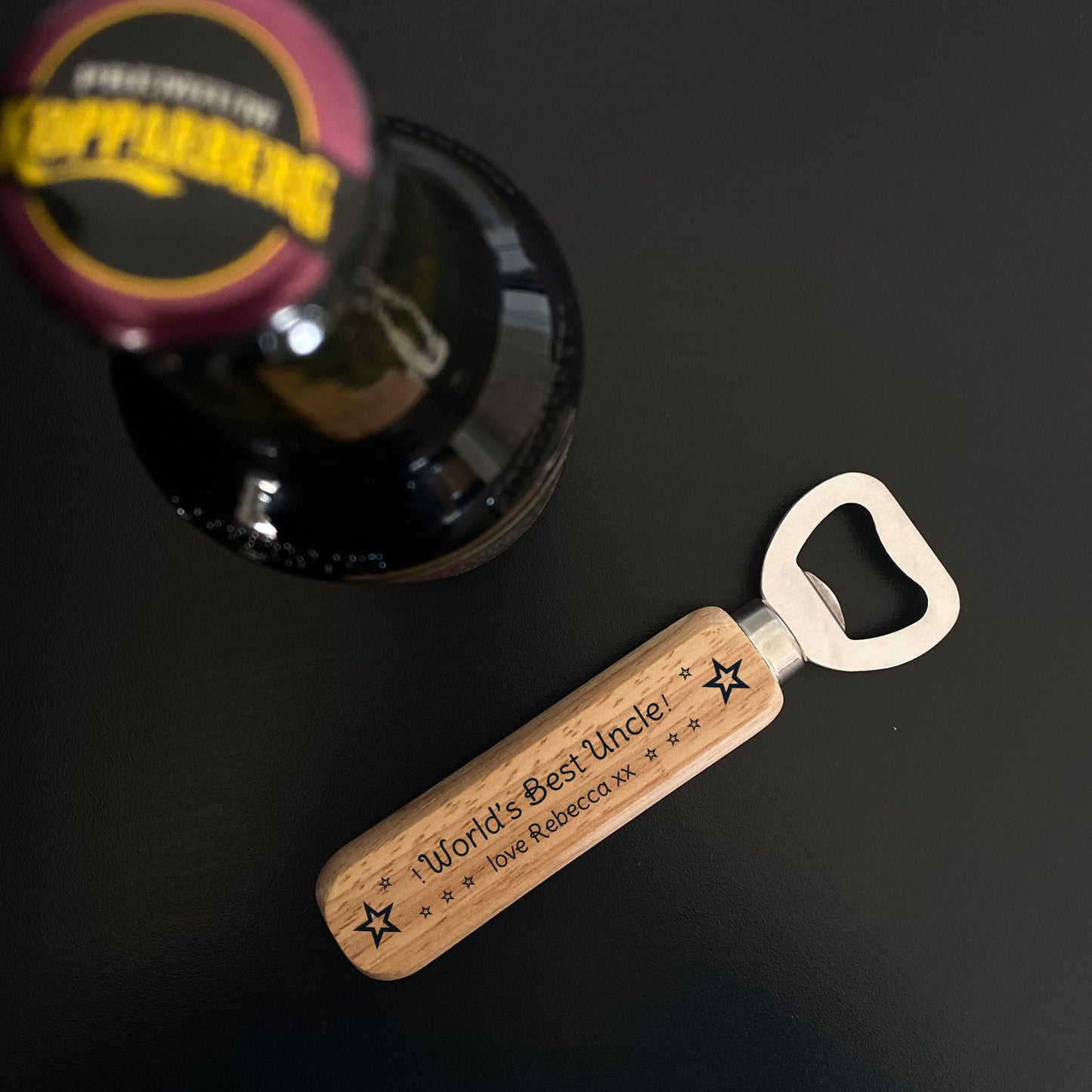 Best Uncle Gifts Wooden Bottle Opener Uncle Birthday Fathers Day