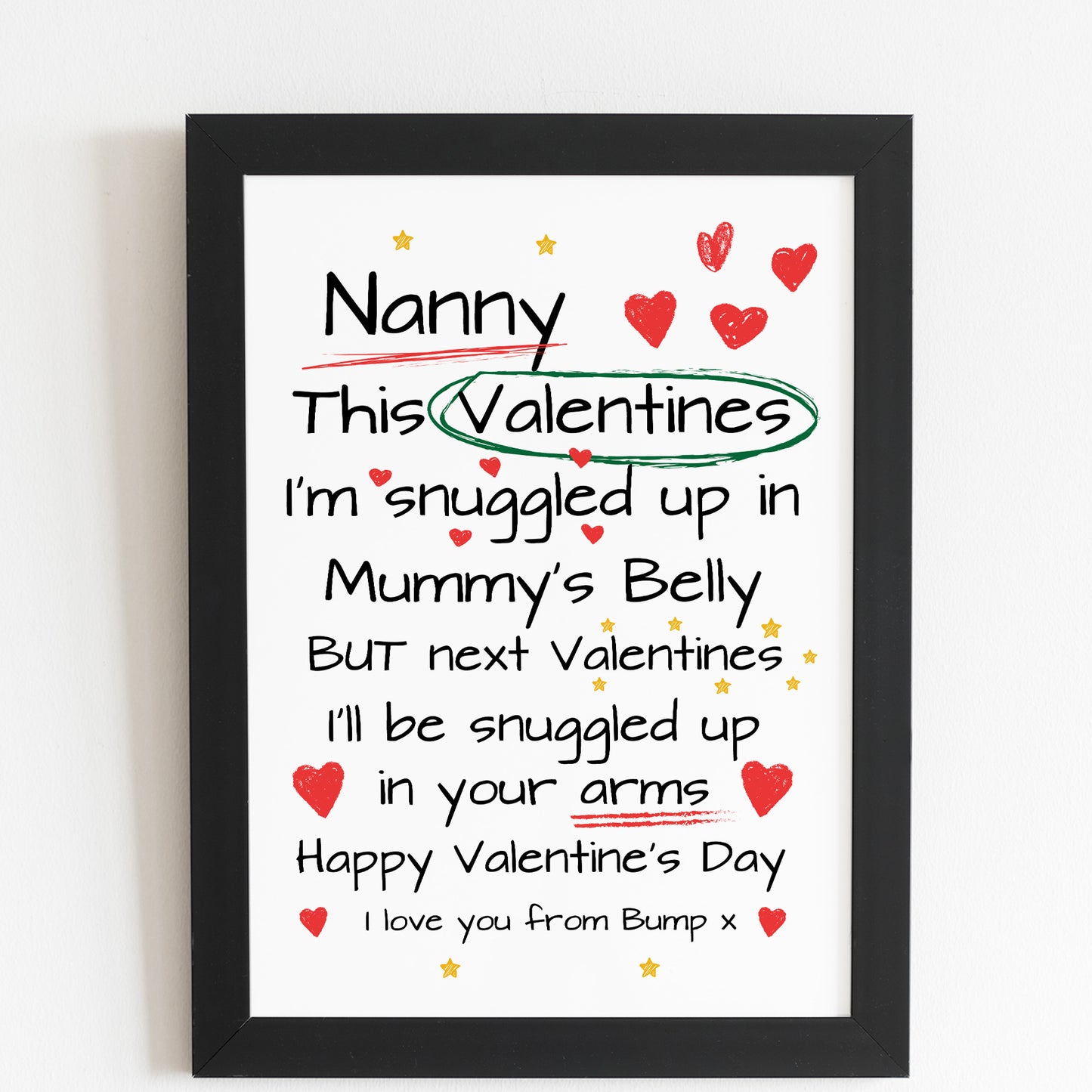 Nanny To Be Gifts For Valentines Day Gift From Bump Gift