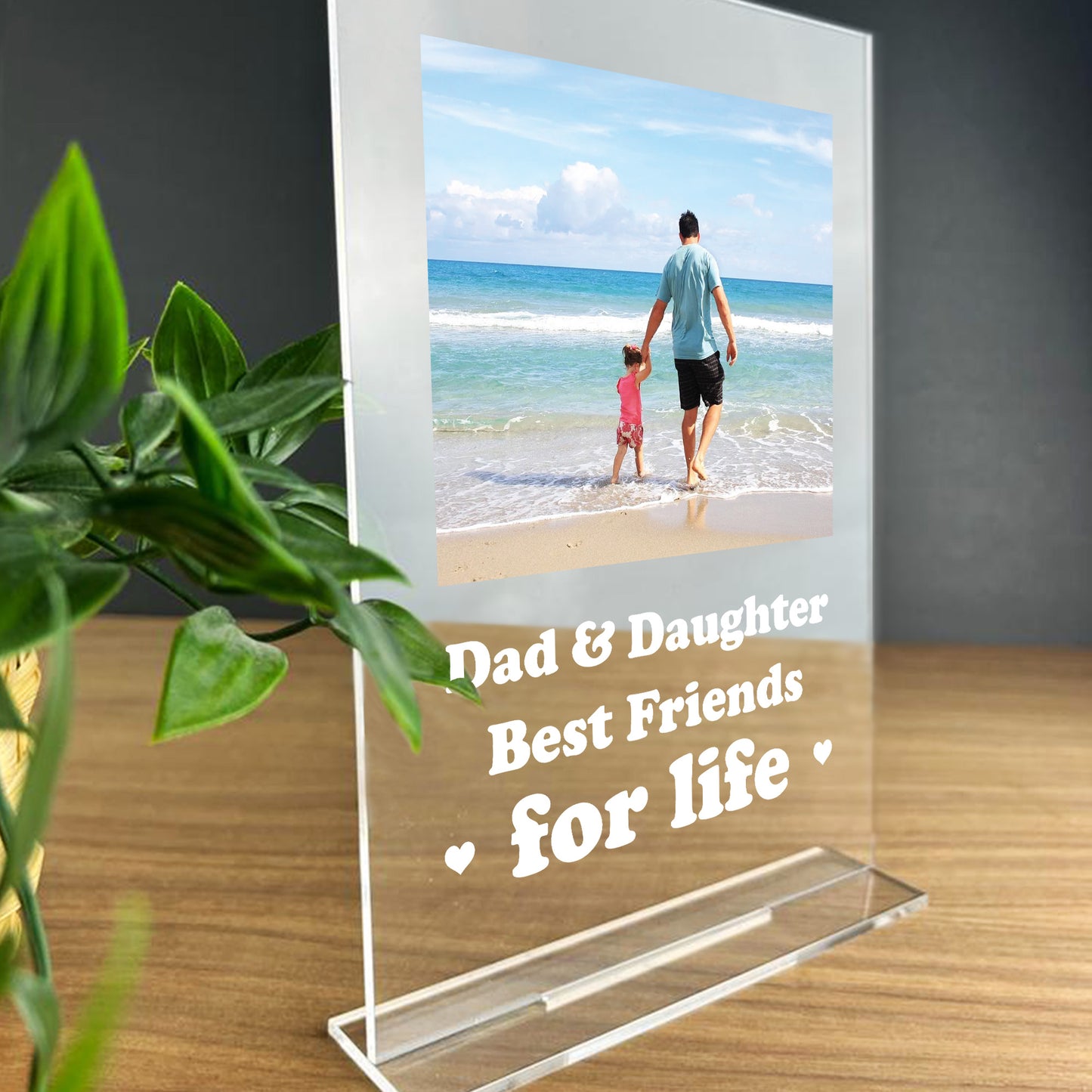 Dad And Daughter Gift Fathers Day Gift For Dad From Daughter