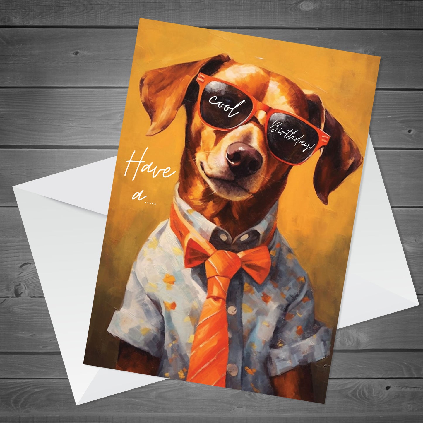Funny Dog Birthday Card Novelty Card For Men Women Him Her