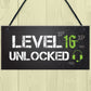Funny 16th Birthday Gift For Son Brother Gaming Sign Gamer Gift