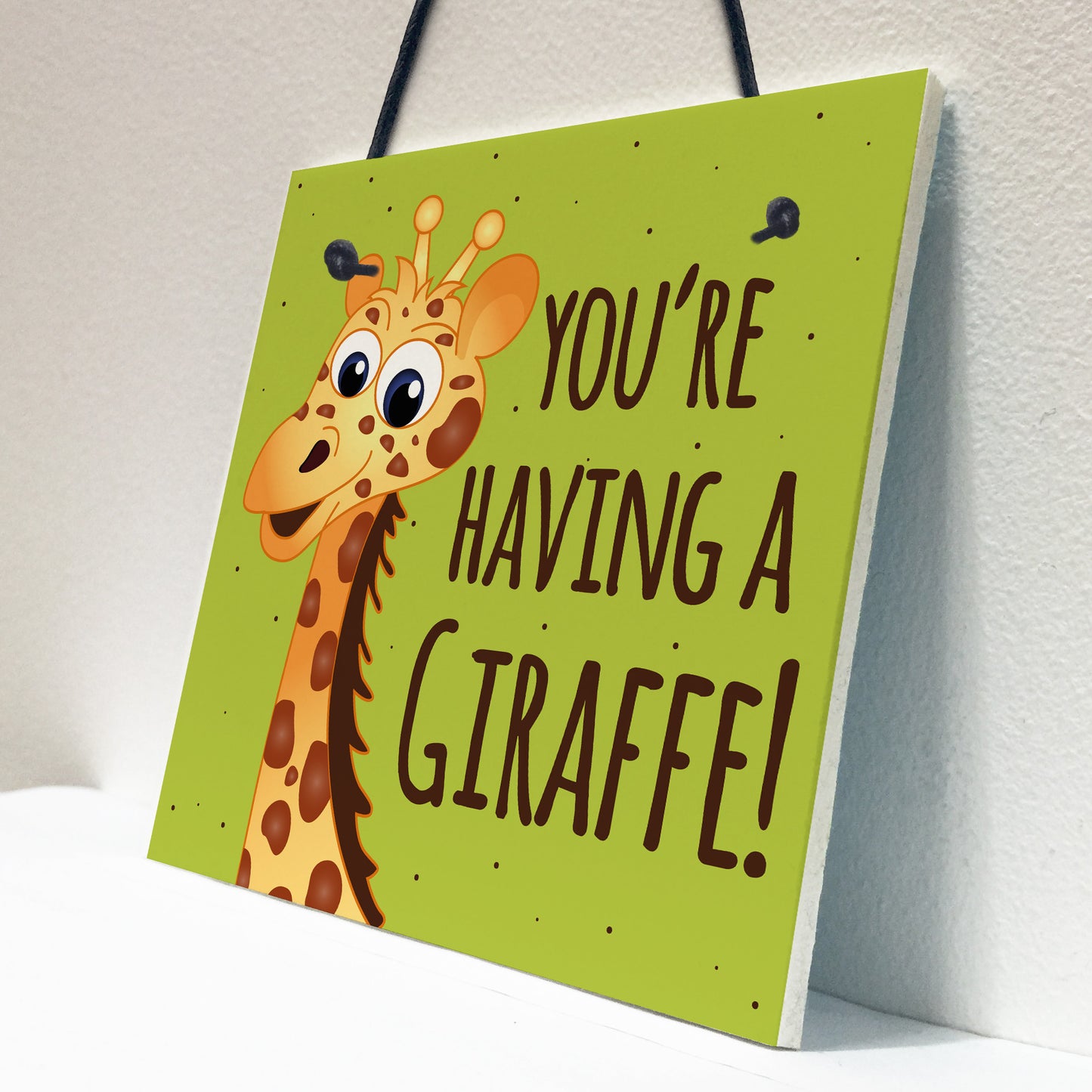 You're Having A Giraffe Plaque Funny Friendship Gifts Birthday