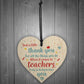 Handmade Wooden Hanging Plaque Gift For Teacher Thank You Gift