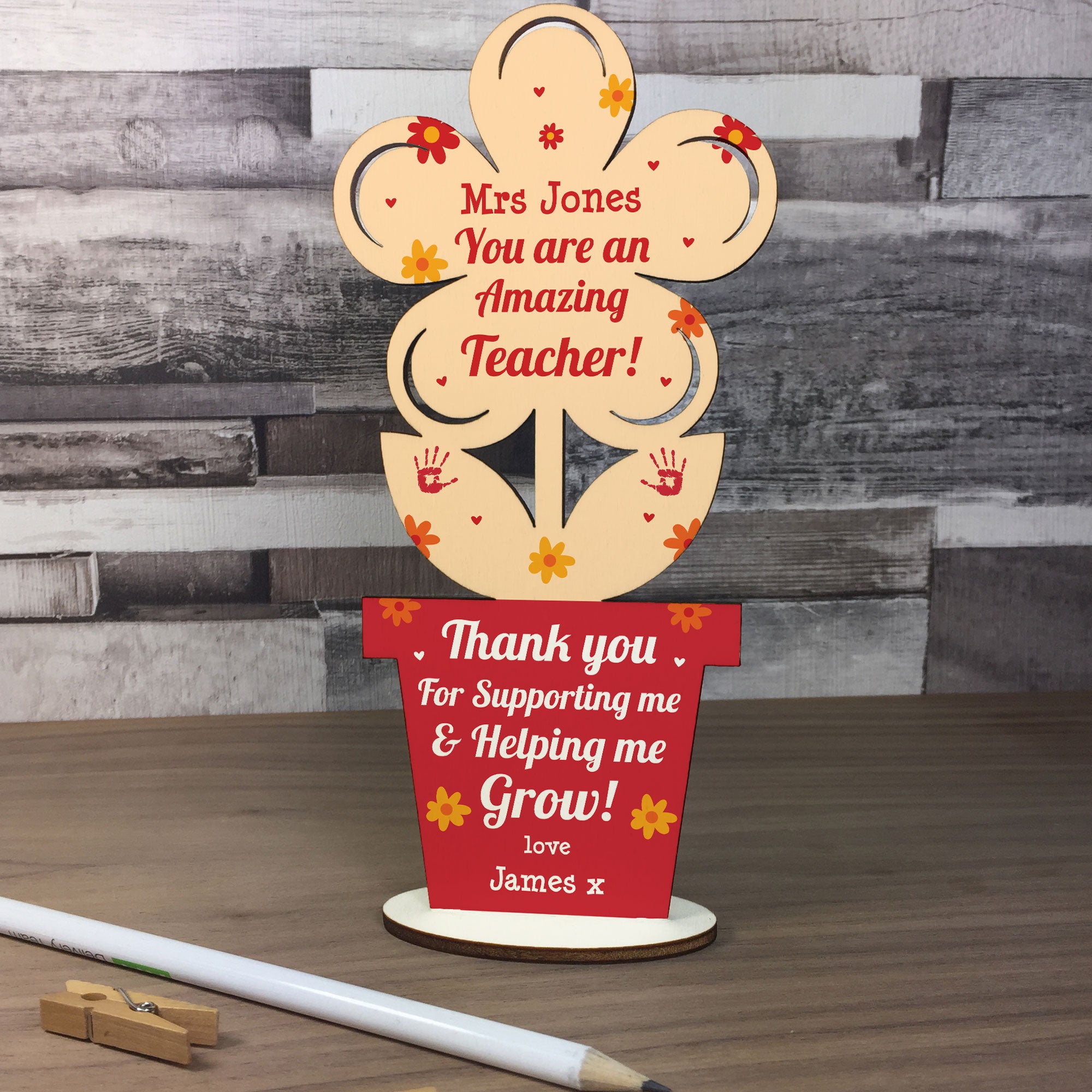 Personalised gifts best sale for nursery teachers