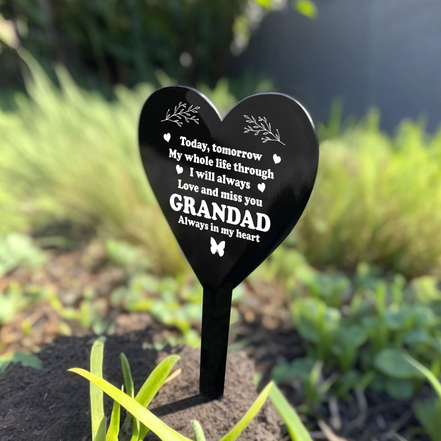 Grandad Memorial Plaque Graveside Memorial Decorations
