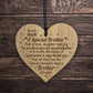 Brother Gift Idea For Birthday Christmas Engraved Heart Sister