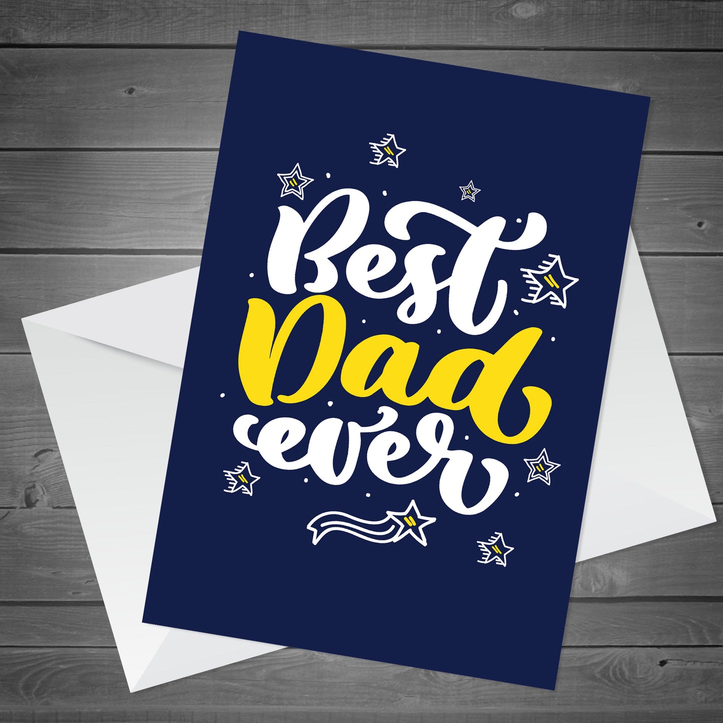 Quirky Dad Birthday Card From Daughter Son Best Dad Fathers Day