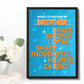 Brother Gift For Birthday Christmas Frame Print Gift From Sister