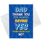 Funny Birthday Card And Gift For Dad Novelty Fathers Day Gifts