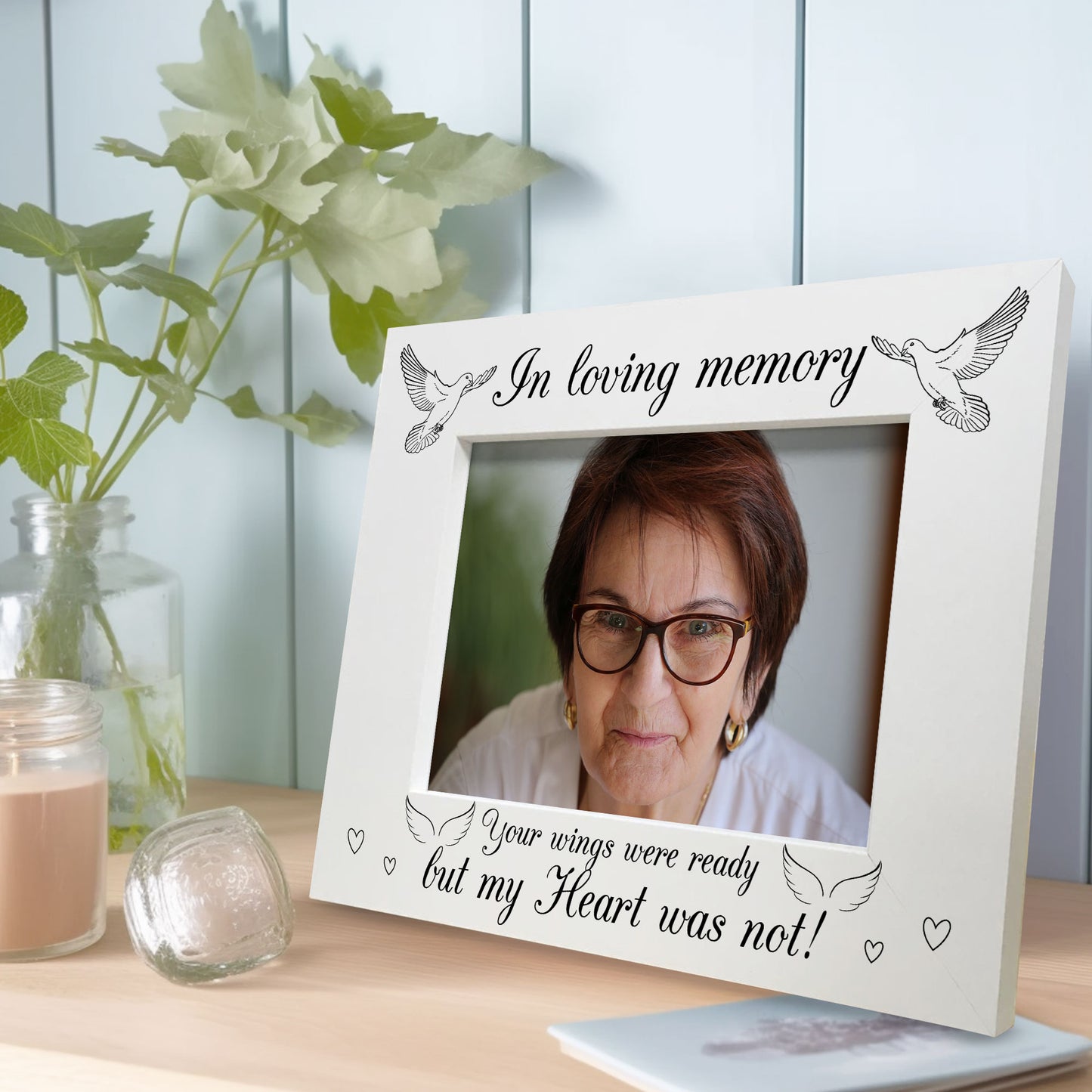 Mum Dad Nan Grandad Daughter Son Memorial Remembrance Frame