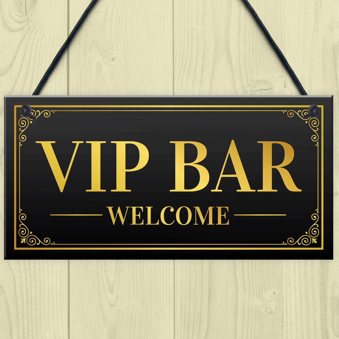 Welcome Vip Bar Signs For Home Bar Hanging Pub Decor Garden