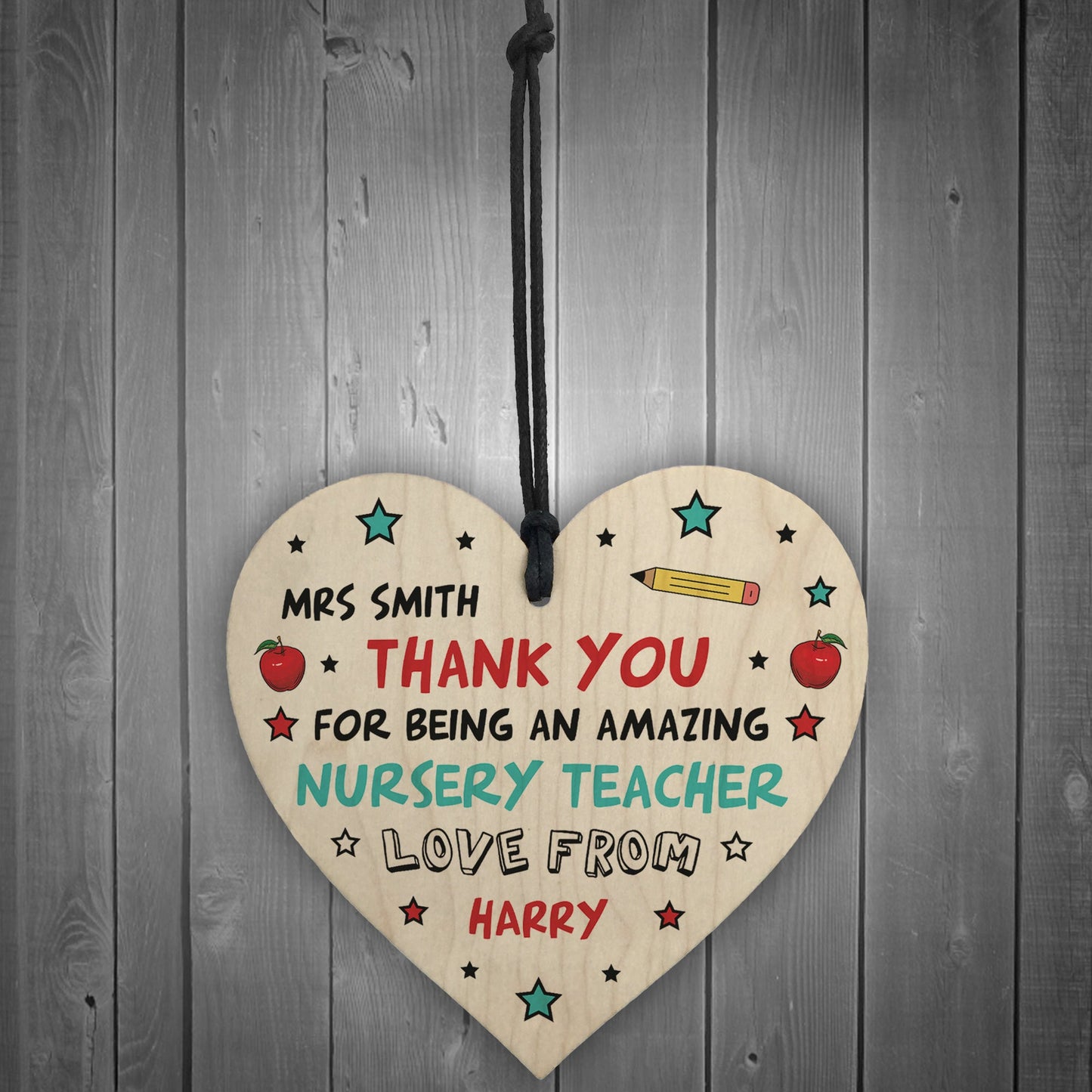Nursery Teacher Thank You Gifts For Her PERSONALISED Leaving