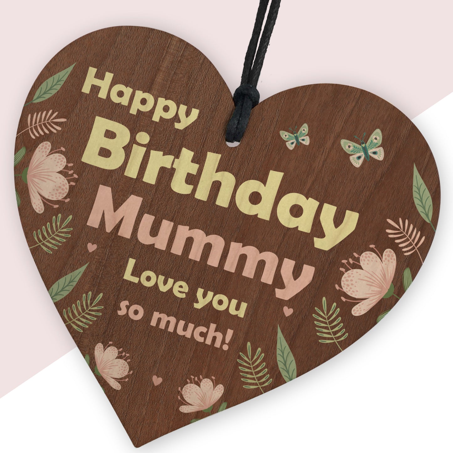 Birthday Gifts For Mummy Wooden Hanging Heart Mummy Gifts