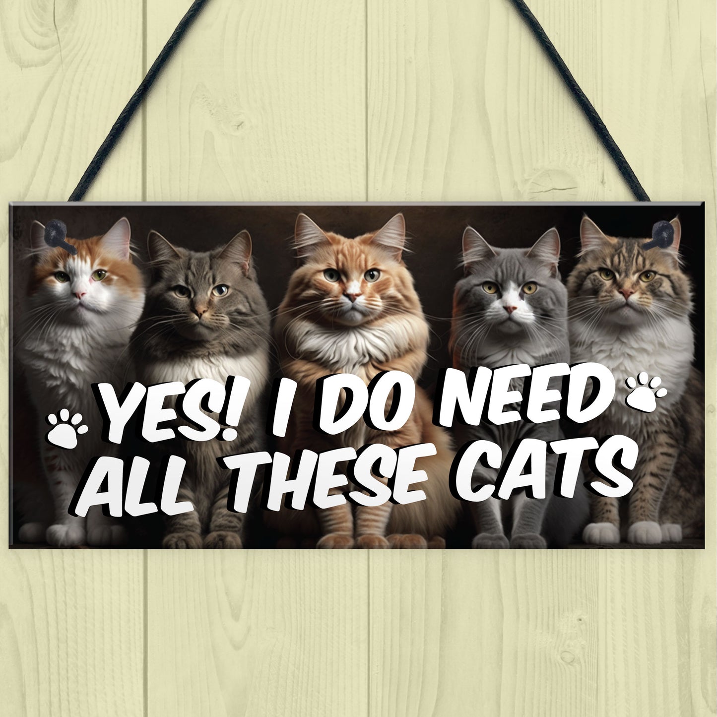 Funny Cat Gift For Cat Lovers Gift For Women NEED ALL THESE CATS