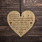 Daughter Son Gift From Mum Engraved Heart Daughter Son Birthday