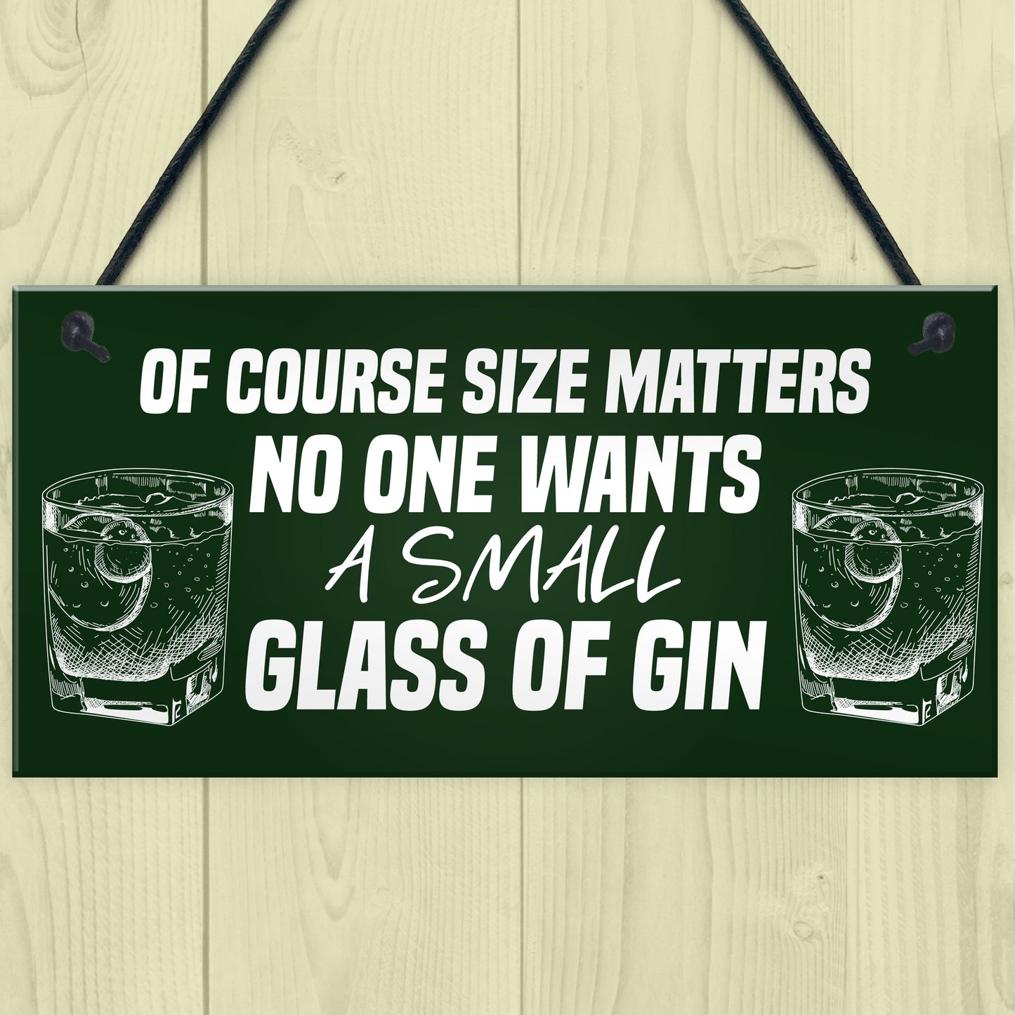 Funny Gin Sign Gifts For Her Novelty Home Bar Man Cave Alcohol