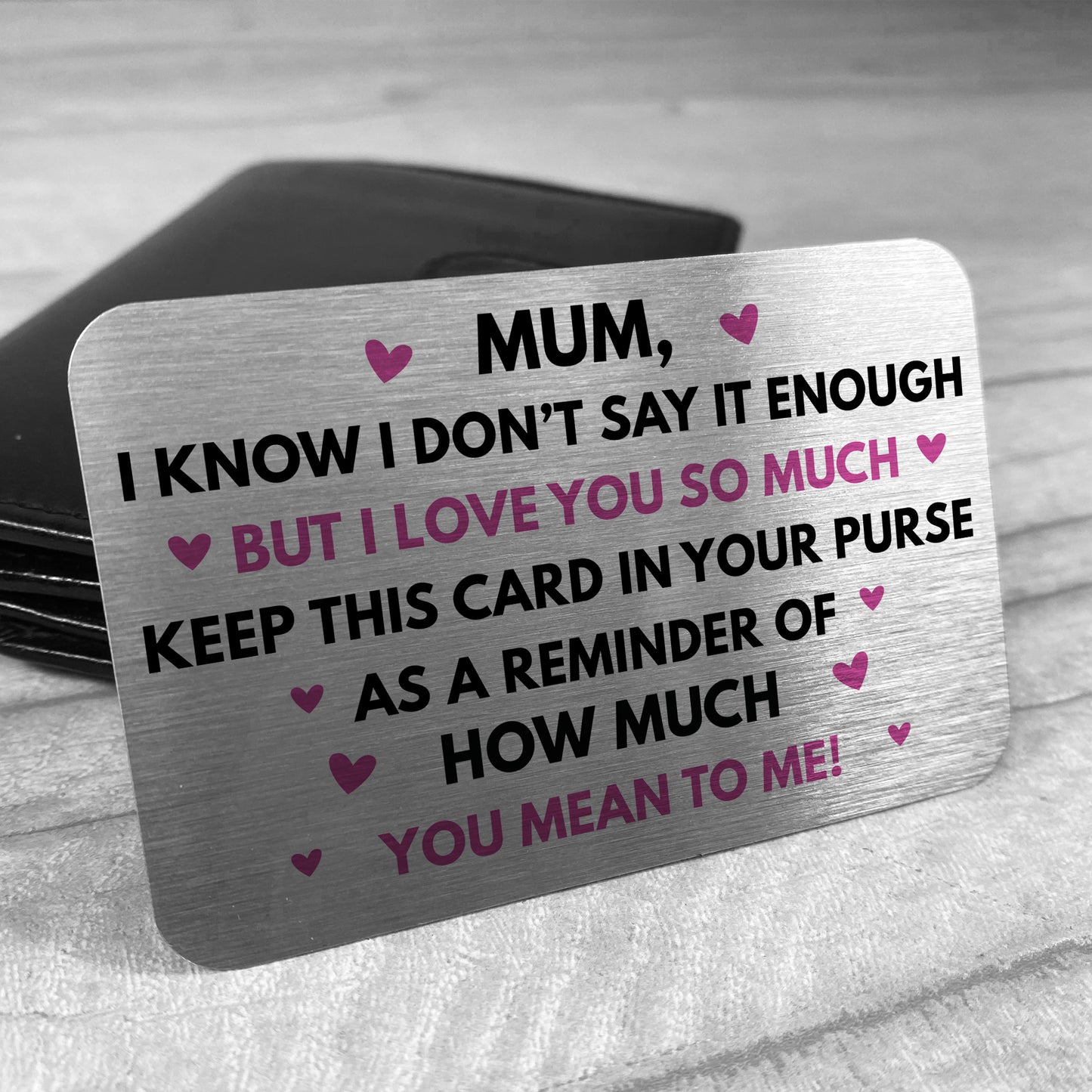 Mum Gift For Mothers Day Birthday Wallet Card Thank You Gift
