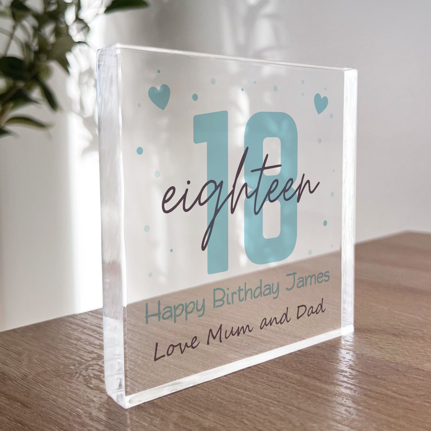 PERSONALISED 16th 18th 21st 30th Birthday Gifts For Son Grandson