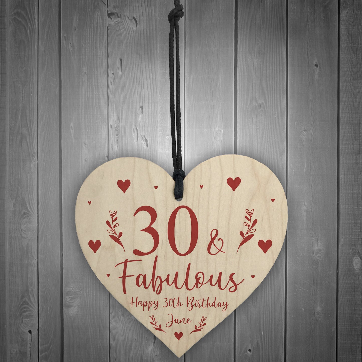 30th Birthday Gift For Mum Sister Auntie Personalised 30