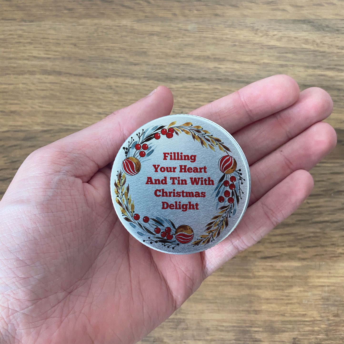 Christmas Sweet Favour Tin Stocking Filler Gift For Son Daughter