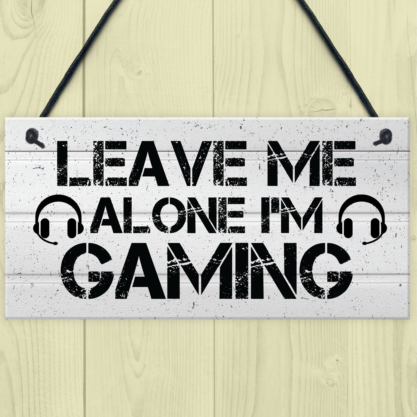 Funny Gaming Door Sign For Boys Bedroom Novelty Birthday Chr