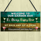 Colourful Garden Sign Home Bar Garden Signs And Plaques Funny