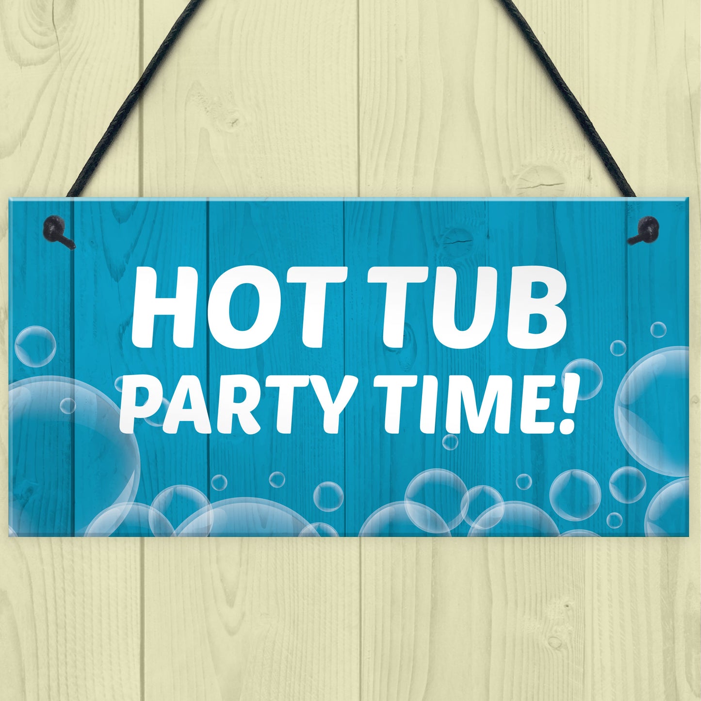 Funny Hot Tub Sign Quirky Hot Tub Accessories Garden Decor