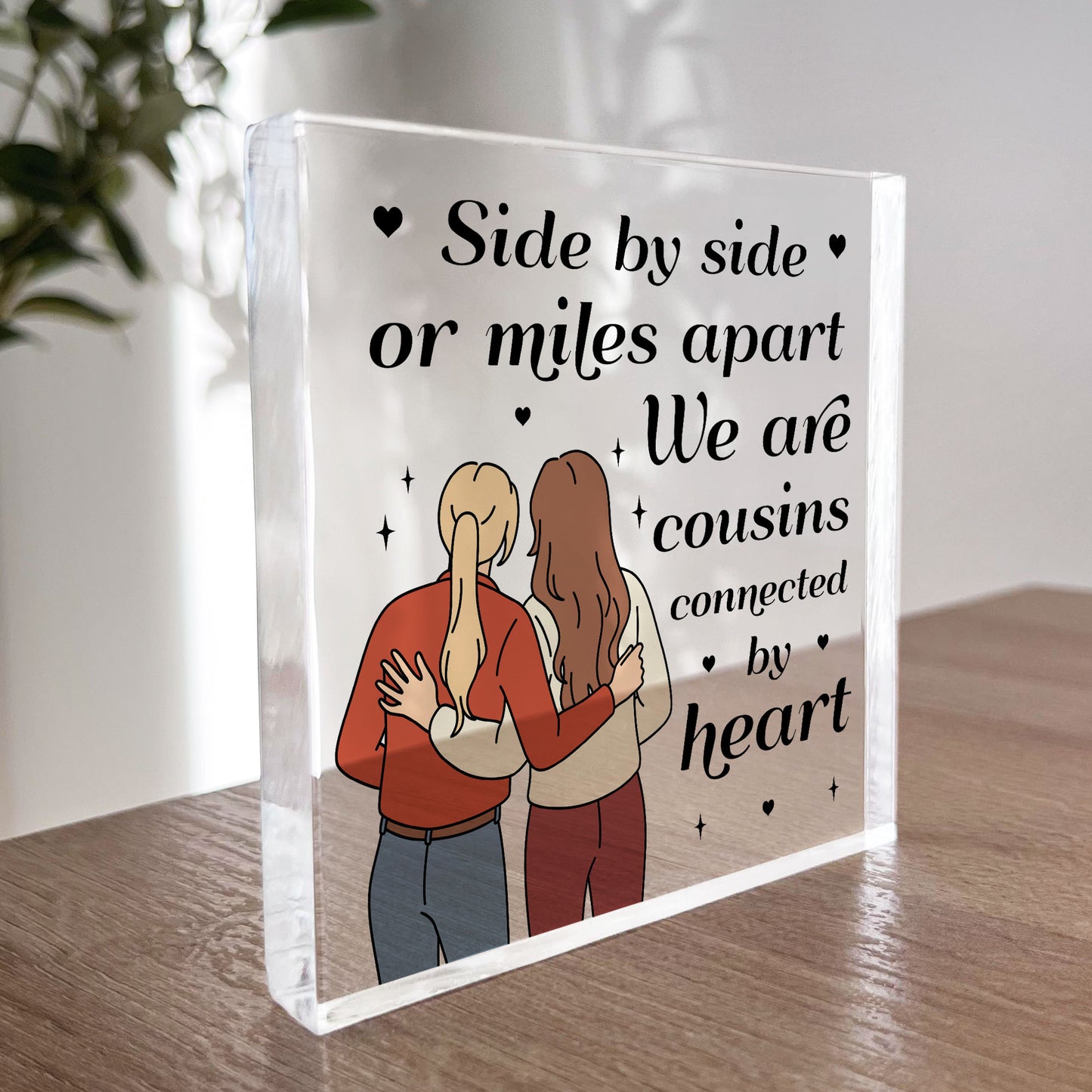 Cousin Gifts For Birthday Christmas Cousin Plaque Gift For Him