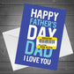 Dad Fathers Day Card Funny Fathers Day Card Funny Card Reduced