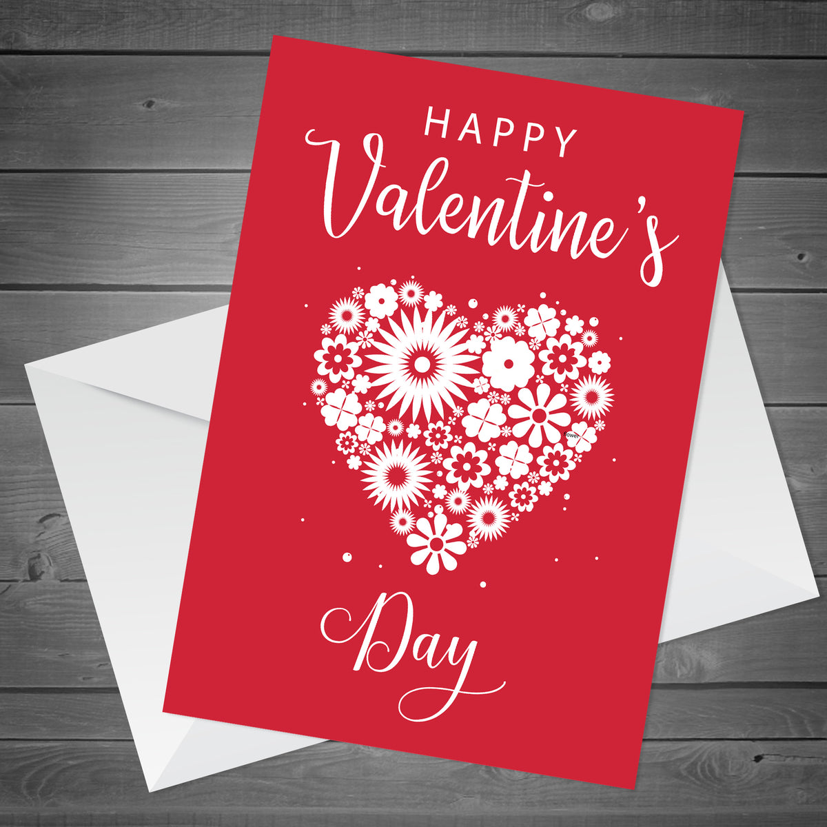 Romantic Valentine's Day Card For Husband Wife Boyfriend