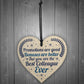 Best Colleague Thank You Plaque Heart Gift For Colleague Leaving