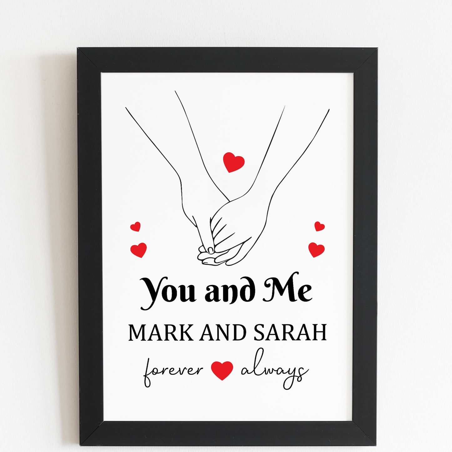 PERSONALISED Valentines Gifts For Him Her Boyfriend Girlfriend