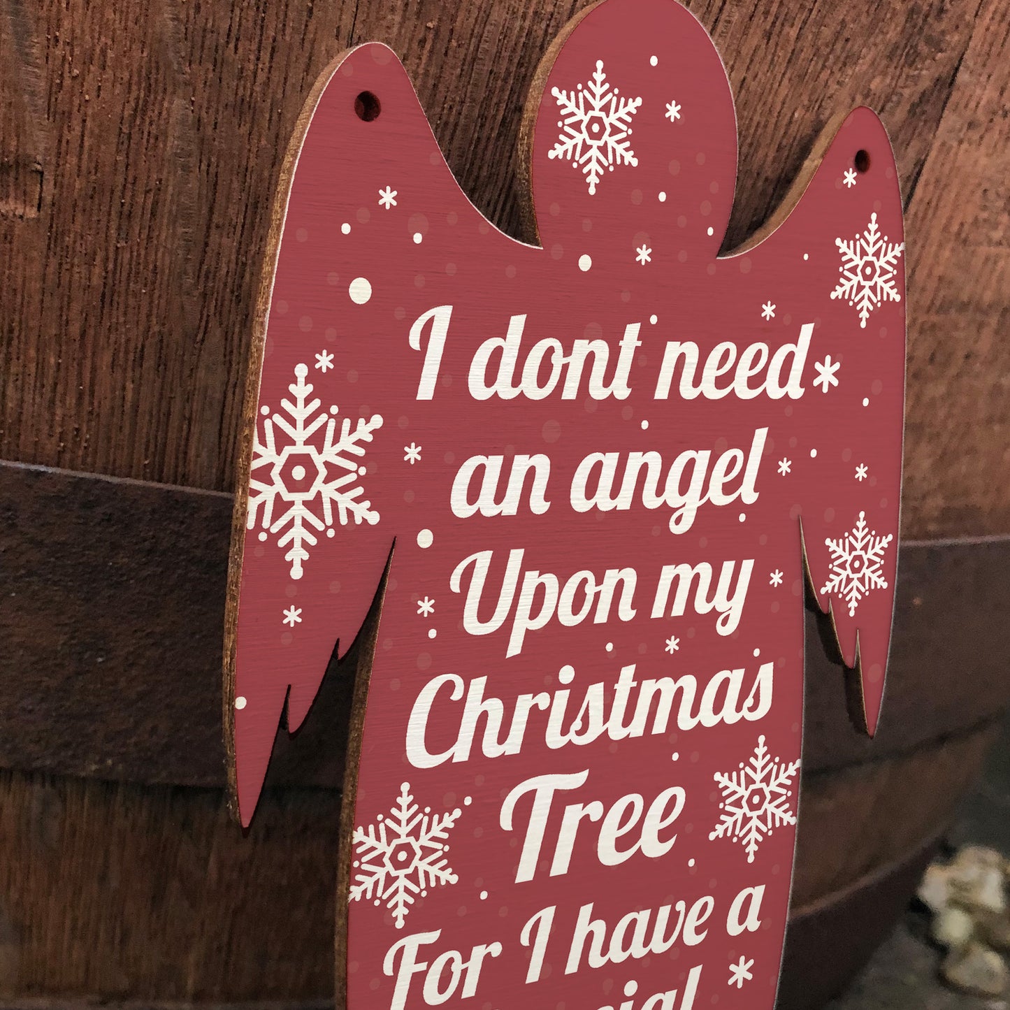Wood Angel Memorial In Memory Plaque Rememberance Tribute