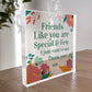 Friendship Plaque Gifts For Friend Acrylic Best Friend Plaque