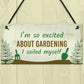 Funny Garden Sign Gift For Gardener Novelty Home Decor Signs