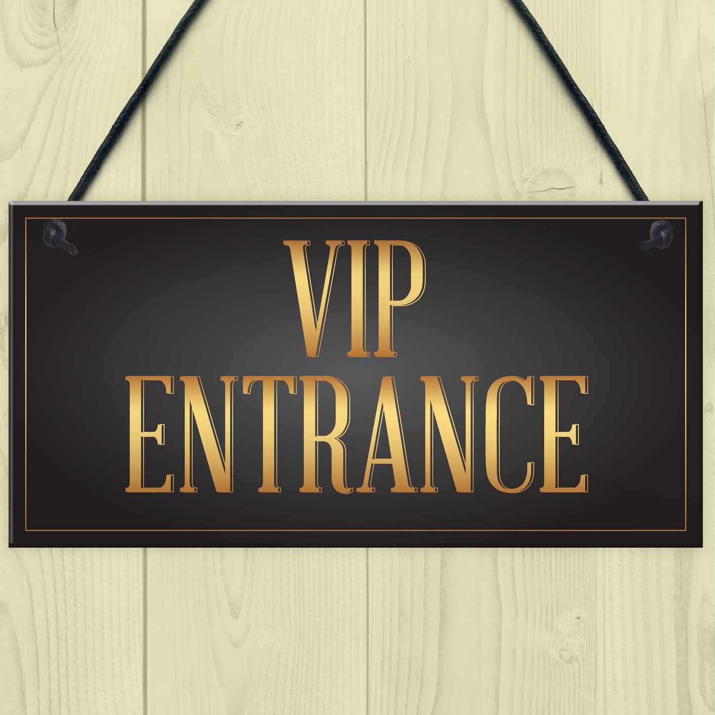 VIP ENTRANCE Party Awards Night Hanging Bar Plaque Party Gift