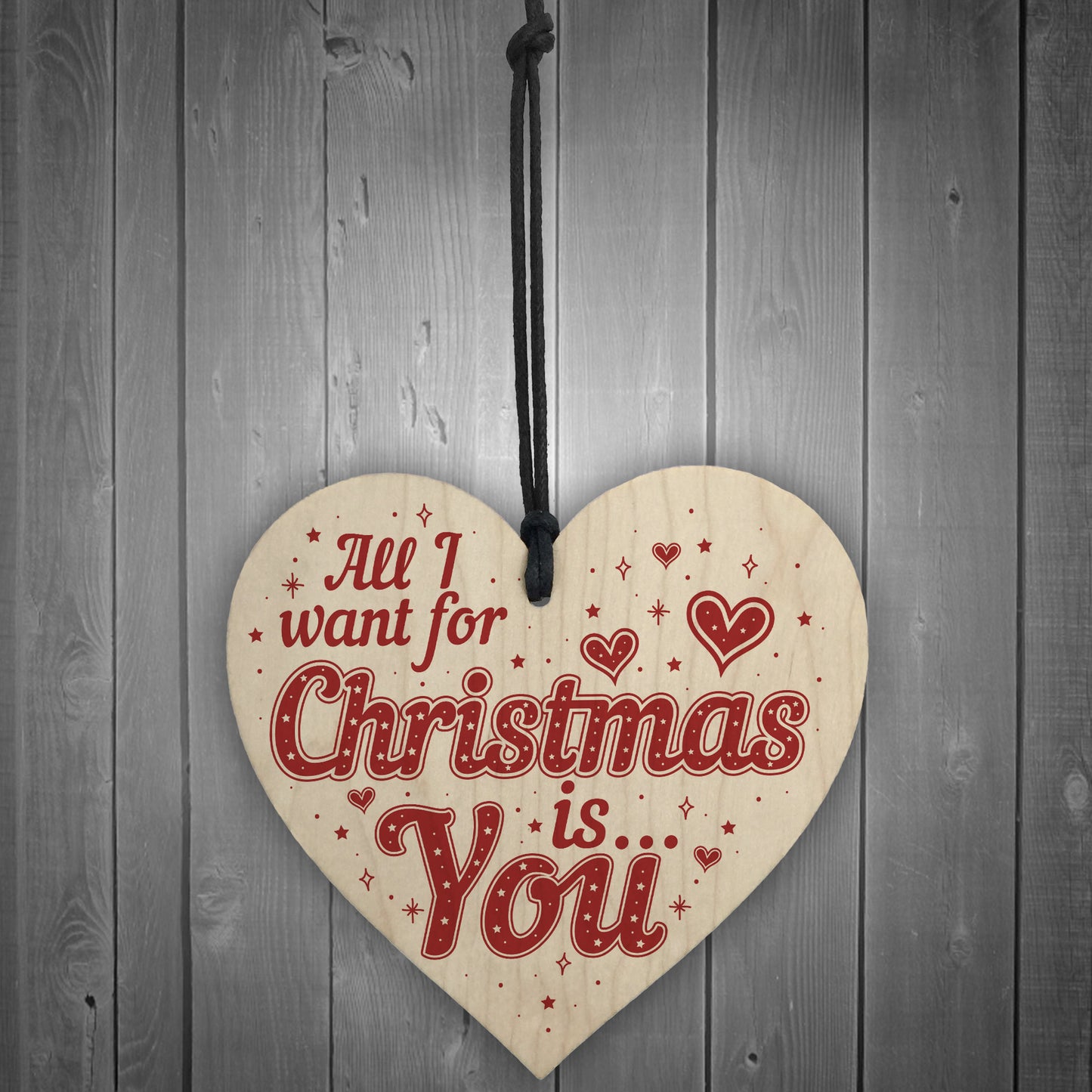 All I Want For Christmas Is Heart Husband Wife Boy Girl Friend