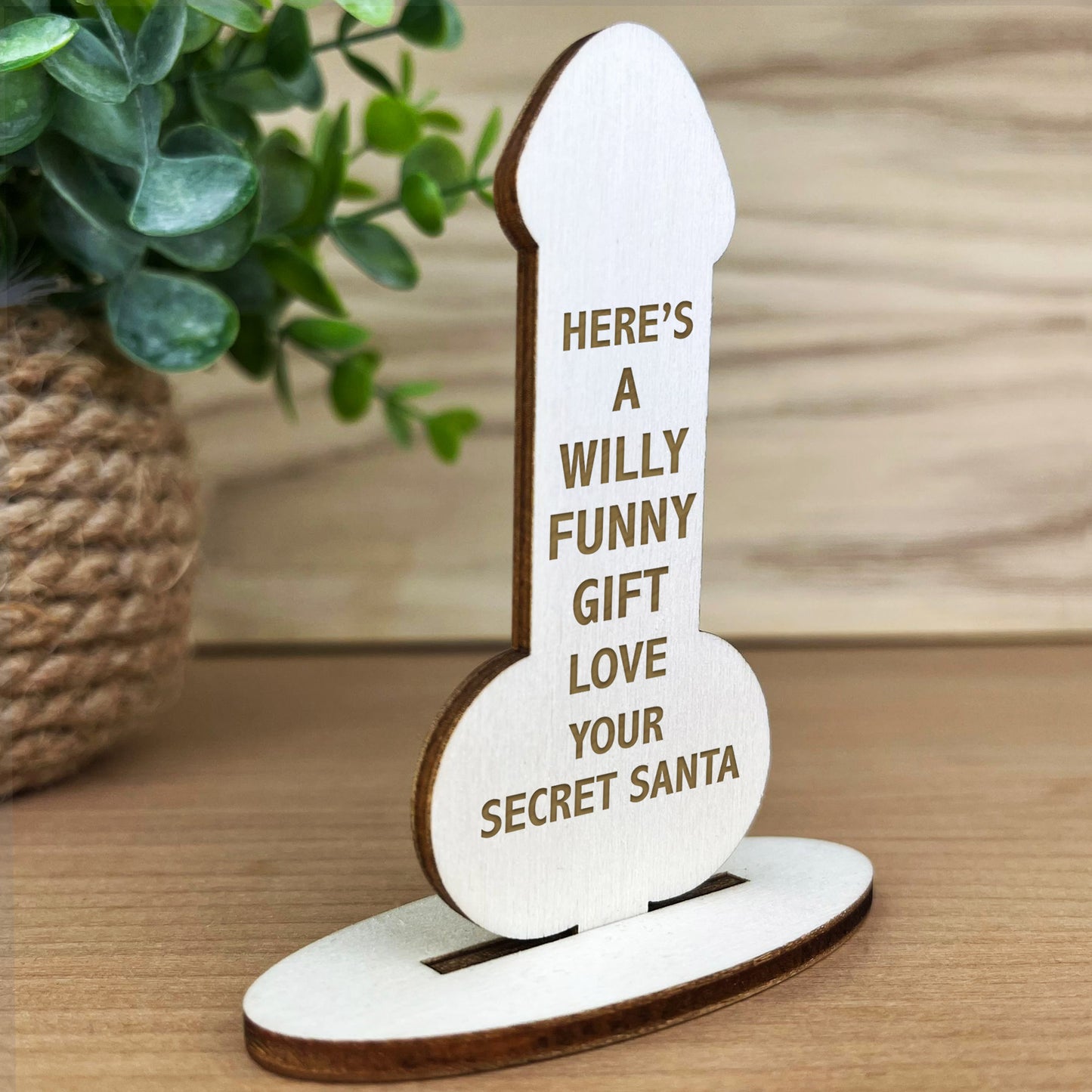 Funny Joke Secret Santa Gifts For Him Her Funny Engraved Gift