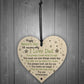 Reasons Why I Love Dad Wood Heart Fathers Day Gift From Daughter