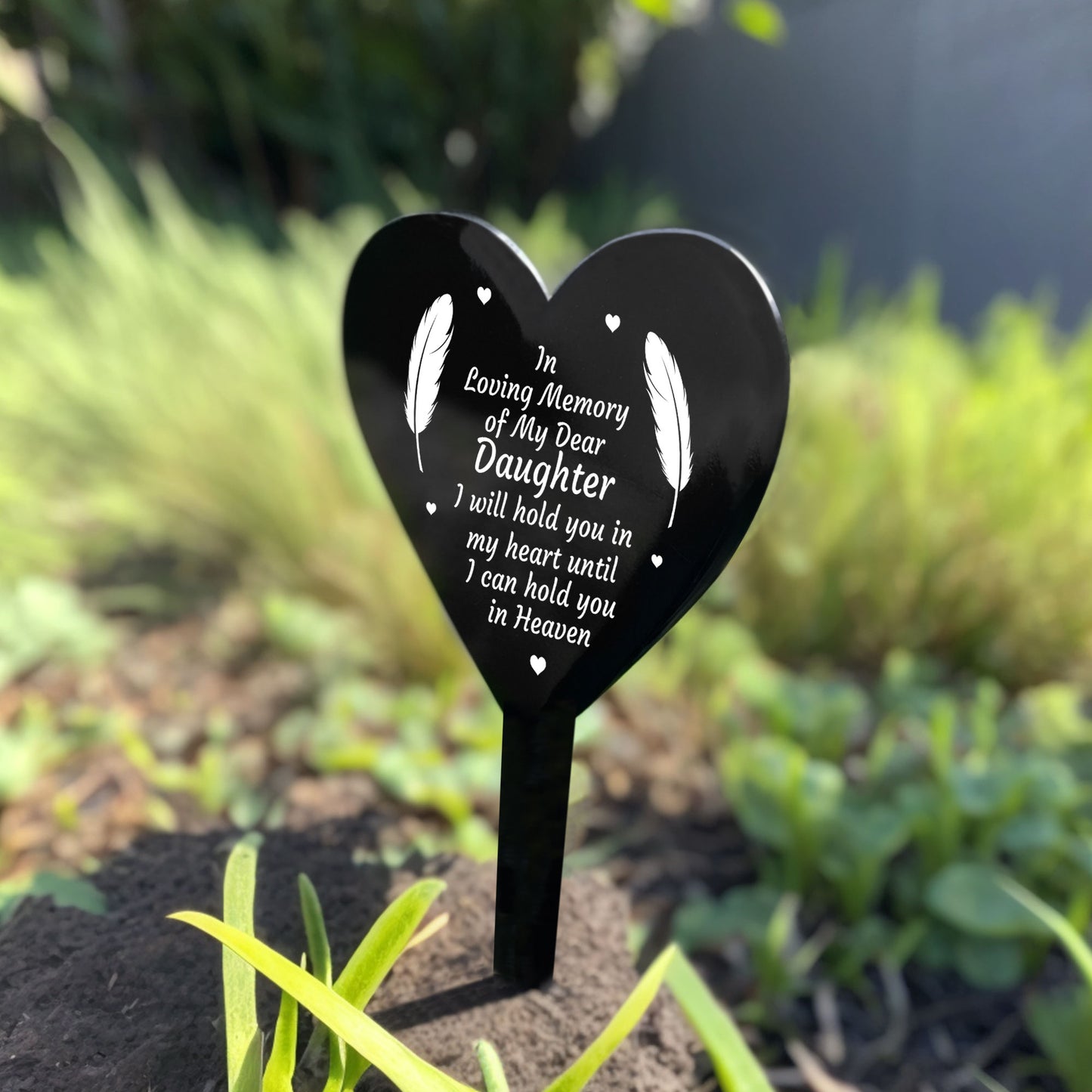 Memorial Plaque For Daughter In Memory Remembrance Plaque