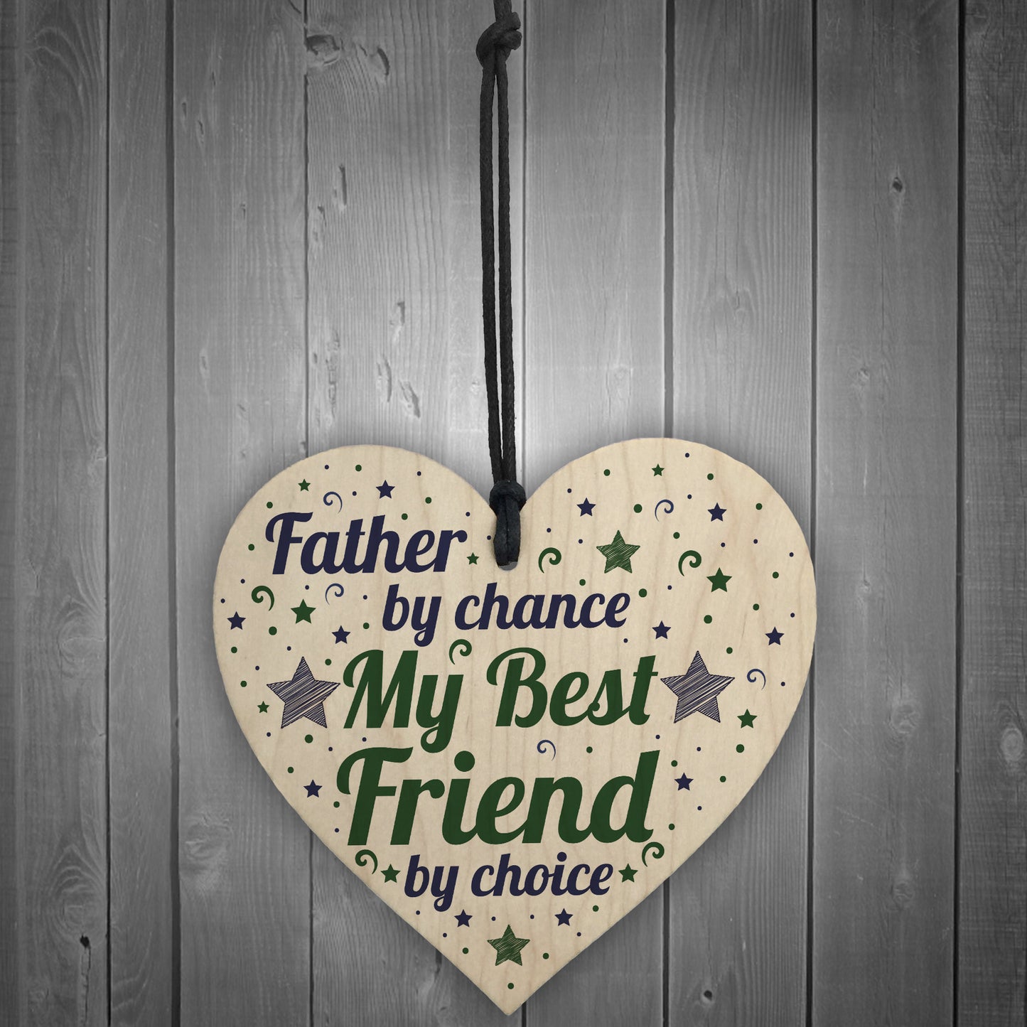 Best Friend Dad Daddy Birthday Christmas Gift Heart Keepsake
