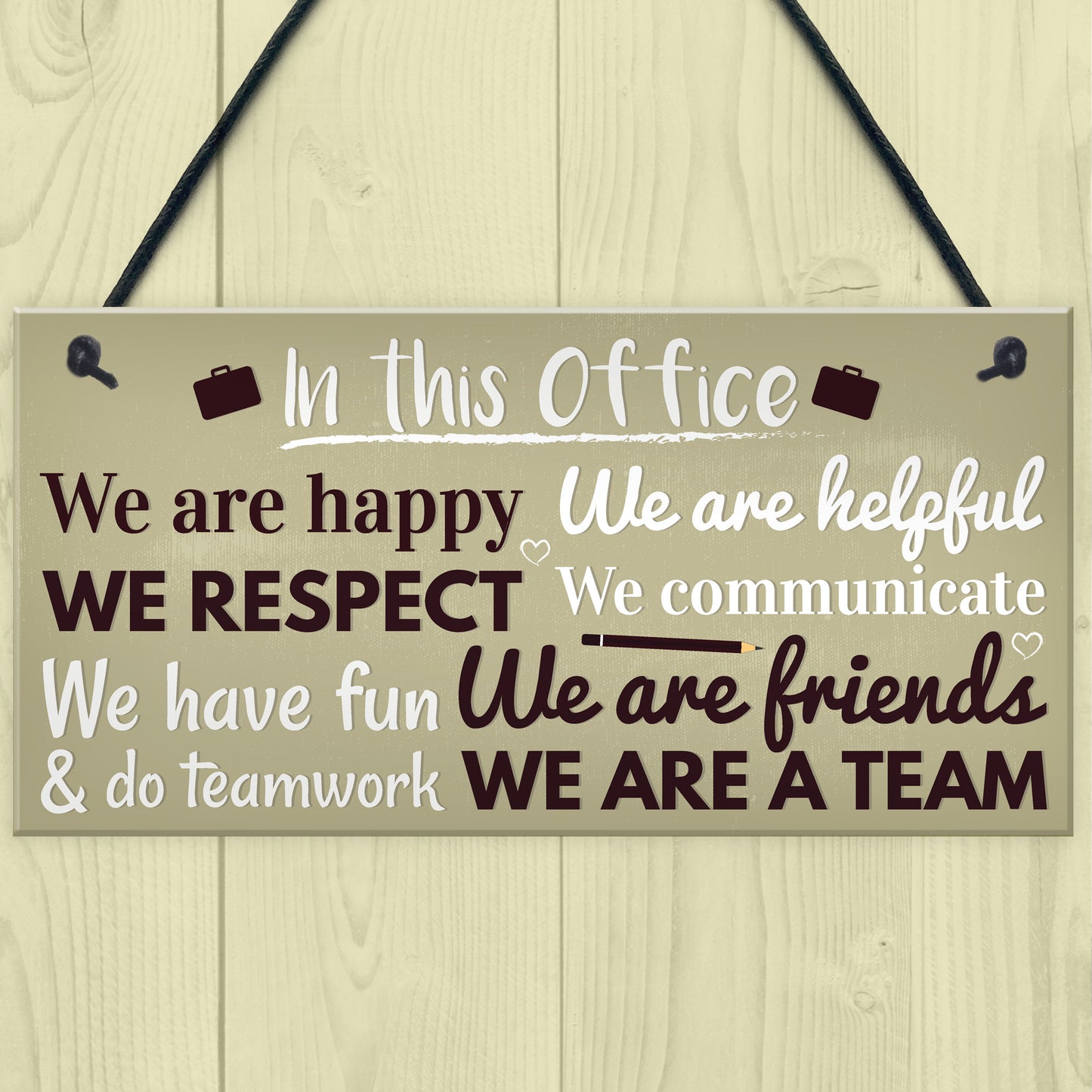 Office Funny Gift For Colleague Hanging Wall Plaques Doors Sign