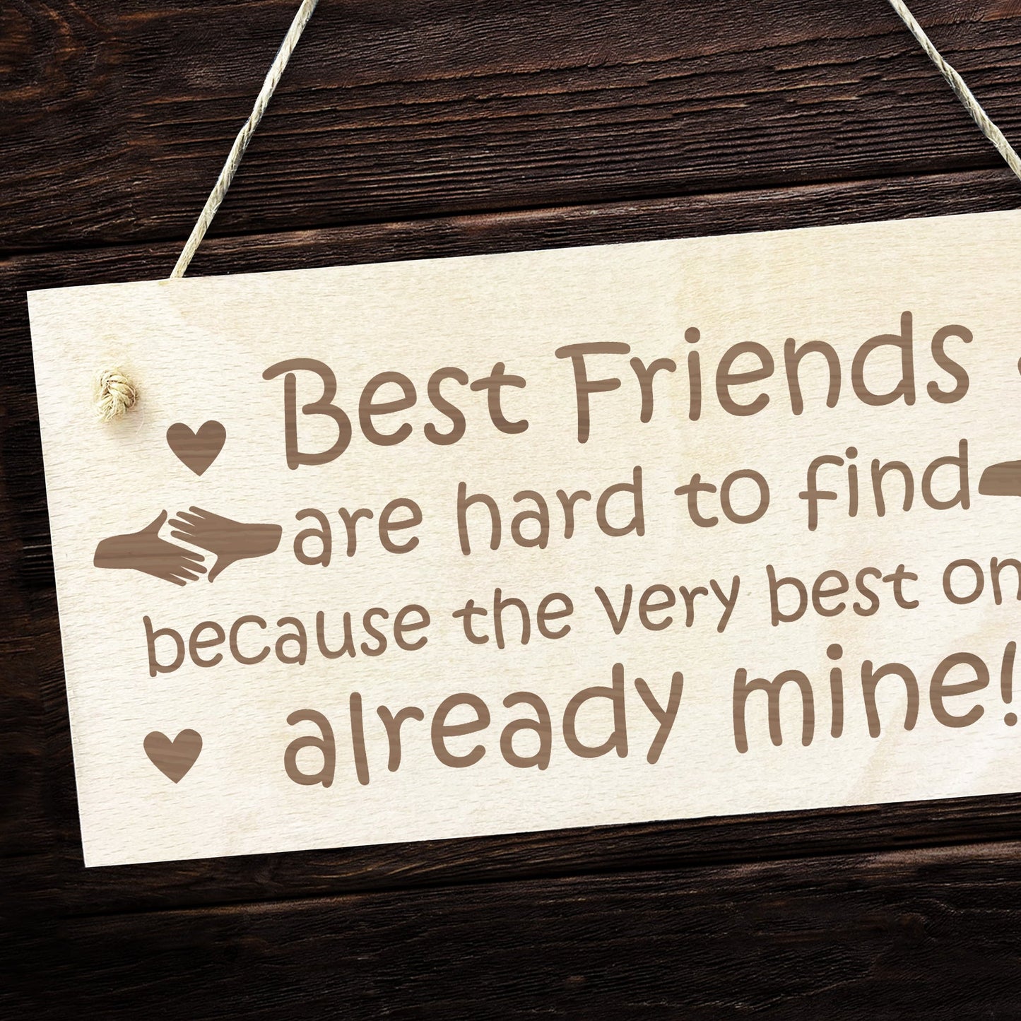 Best Friend Gifts For Women Thank You Gifts For Him Her Wooden