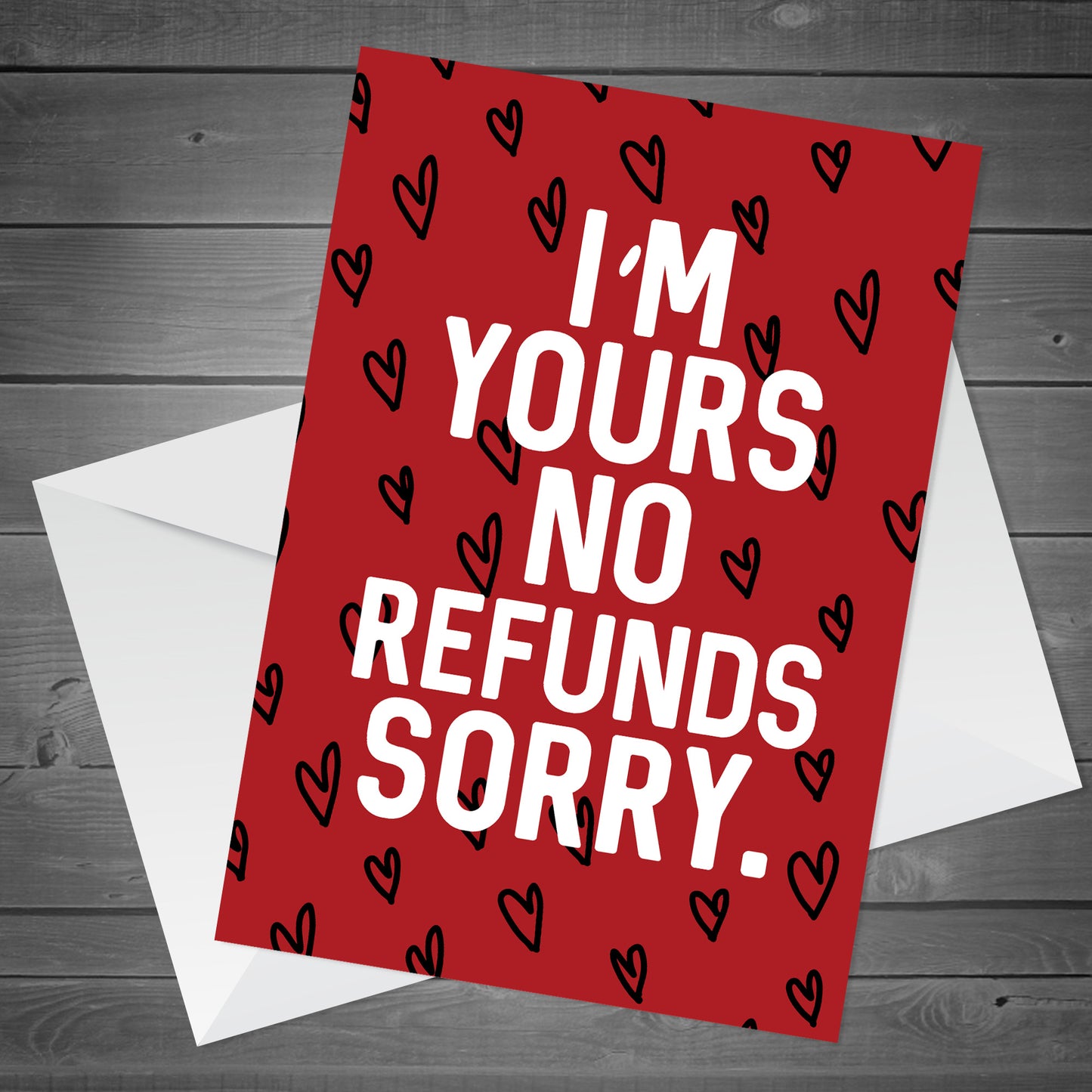 Funny Card For Him Her Valentines Day Anniversary Husband Wife
