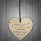 Great Teacher Leaving Nursery Wooden Heart Preschool Thank You
